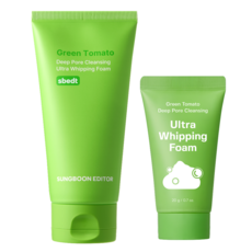 성분에디터 그린토마토 딥 포어 모공감소 딥 클렌징 생크림 폼, 140g, 1개