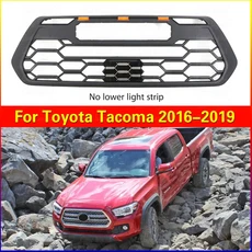 Toyota 2016-2019에 적합 전면 레이싱 그릴 범퍼 마스크 커버 트림 후드, 02 Style A