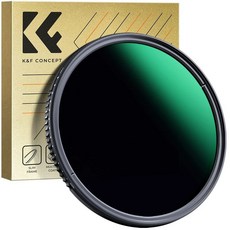 K F Concept 가변 ND3ND1000 ND 필터 3740.5434952555867727782mm 멀티 코팅 카메라 렌즈, 11 77mm, 1개