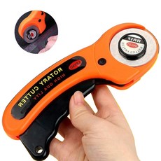 [LxU] 원형 다용도 회전 로터리커터 로터리칼 재단용 재봉재단기, Free