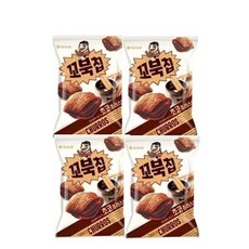 오리온 코부쿠칩 초코츄로스 맛 65g 4봉 세트 한국과자 [병행수입품]