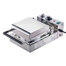 Tiamo WF-250S 商用美式單圓鬆餅機 220V 900W, HG7297S 科技銀/ 拋光版