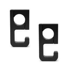 쿠몽 바이크봉지걸이 오토바이 봉지걸이 2pcs, 블랙 2pcs, 바이크 봉지걸이 블랙 2pcs, 바이크 봉지걸이
