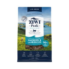 ZIWI Peak 紐西蘭鯖魚羊肉配方 風乾貓糧, 1kg, 1個, 鯖魚、羊肉