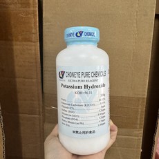 CHONEYE 氫氧化鉀 實驗級試藥 500g, 1個