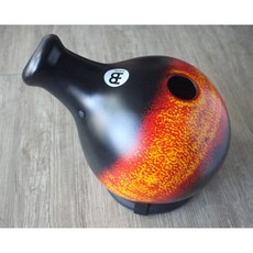 MEINL ID1BKR 玻璃纖維陶瓷巫毒鼓UDU鼓，音色豐富，堅固耐用，輕巧便攜, 1個