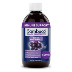 삼부콜 면역력 부스터 감기 기침 증상완화 엘더베리 시럽 대용량 500ml, 1개