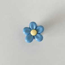 hellokitty헬로키티 물 내리기 버튼 보조 물탱크 변기 프레스, 9. 푸른 꽃 프레스 (1개)