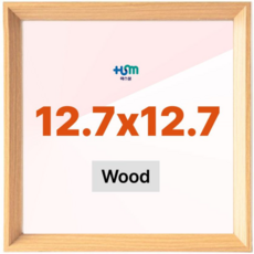하스몰 감성 우드 스탠드 탁상용 심플 아크릴 액자, 1개, 원목