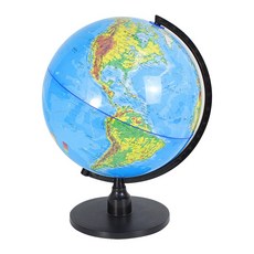 Wg 회전 세계 지구본 학습용 교육용 한글 인테리어 32cm