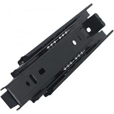 가드파티 슬라이드레일 두꺼운 삼단 연장 볼 베어링식 캐비닛용 설계 내하중 강철제 블랙 표면 처리, 가드파티 슬라이드레일 두꺼운 삼단 연장 볼 베어링식 캐