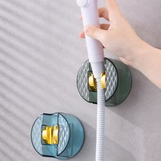 [1+1]벽걸이 샤워헤드 브래킷, 블루+그레이