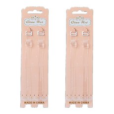 [1+1]누드 스트랩 시스루 투명브라끈 여름 필수템 여리핏 속옷끈 고탄력 오프숄더