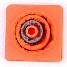 칼라콘 도로공사 주차금지 접이식 꼬깔 라바콘 소형, 1개, 컬러