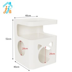 人寵共用貓窩邊幾單層/雙層, 1個