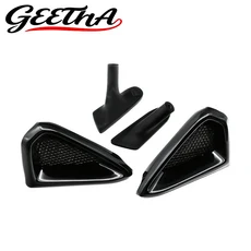 야마하 TMAX560 tmax560 2025-2026 T-max 개조 오토바이 에어 인렛 환기 그릴 커버 보호용 곤충망, 02 gloss black