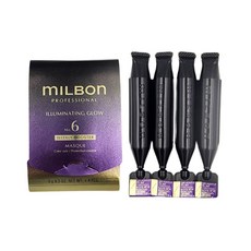 MILBON 哥德式 黑凜 柔曜 護髮 6劑 全髮性適用 髮膜, 1個, 36ml