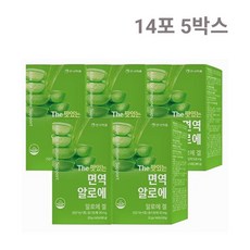 [안국약품] 면역력&장건강에는 면역 알로에 14포X2박스 (4주분), 5개, 280g
