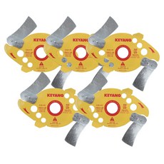 계양 예초기용 안전날 보조칼날 KSC-01 285mm [5개묶음], 1개