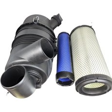 XYZIL 에어 클리너 내부 외부 공기 필터 어셈블리 6674837 Bobcat 873 883 S250 A220 A300 864 T200 666375 6666376 사륜 스티어