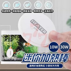 迷你USB恆溫加熱棒 魚缸烏龜缸低水位加溫棒, 1個, 10W 110V插頭版本