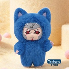 EAKI 나루토질풍전 키링 캣 코스튬 고양이 인형 랜덤박스 선택가능 12종, 1개, 토비라마