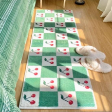 샤샤벨 부드러운 극세사 미니 러그 침대 발매트 주방 매트 카페트