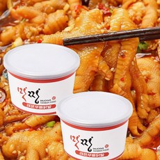 천천중국식품 무뼈레몬 닭발, 2개, 250g