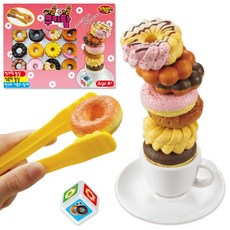 아슬아슬 쿠키탑 쌓기 실내놀이 보드게임 두뇌발달, 1개, 1개