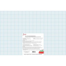 퀼팅 템플릿 드리츠 3118 플라스틱 격자, Plastic Gridded Template