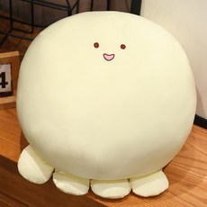 章魚團子暖手抱枕 插手玩偶 毛絨玩具 午休趴睡枕, 章魚團子抱枕  40厘米 0.4kg