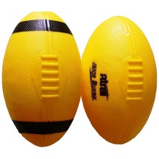 玩具先生 -30cm台灣製造安全充氣厚質橡膠橄欖球/美式足球/足球, 1個, 隨機顏色出