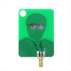 RF 안테나 UWB-1P 울트라 광대역 안테나 2.4GHZ-7GHZ Ultra 광대역 안테나 모듈 다기능 편의 모듈, 그림처럼, 1개