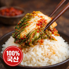 [100%국산] 바로 갓 담은 봄동 겉절이 김치, 1개, 1kg