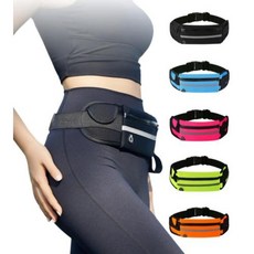 마라톤 조깅 허리 러닝 가방 힙색 방수 미니 러닝백 빛반사