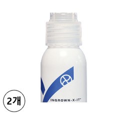 라이콘 인그로운 X-IT 솔루션 스프레이 - 왁싱 후 인그로운 헤어 관리, 2개, 50ml
