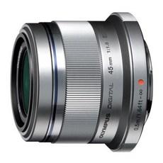OLYMPUS M.ZUIKO 45mm F1.8 定焦鏡頭, 1個, 銀色