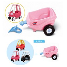 나우케이 지붕자동차 트레일러 핑크