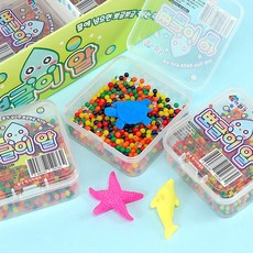 뽀글이 알 1000 랜덤 (362) 워터비즈 개구리알, 1개