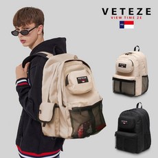 VETEZE 復古運動多層背包, 卡其色背包, 1個