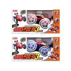 슈퍼댄싱카 RC카 / 앞바퀴 회전 무선 조종 미니카 장난감 입문 아이 조카 선물, 상세페이지 참조, 1개