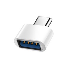 OTG USB 3.0 轉 Type-C 轉接頭 支援安卓蘋果 OTG-U30TC-A01, 白色