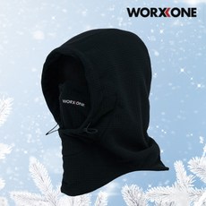 블랙야크 워크웨어 웍스원 부드럽고 따뜻한 마스크 넥워머 바라클라바 기모후드워머 W-OO3