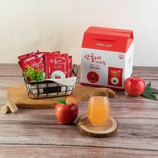 산골애 의성 사과즙 100% 100ml 60포