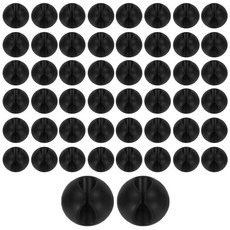 리빙준 원형 케이블 홀더, 블랙 50개