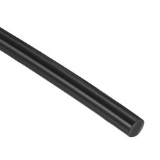 uxcell 실리콘 폼 씰 웨더 9.8피트 3M 스펀지 솔리드 코드 4mm 고무 스트립, 블랙, 11mm x 2m