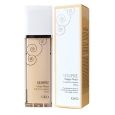 지오 셈프레 해피 플리즈 리퀴드 파운데이션 40ml 21호 라이트베이지, 1개