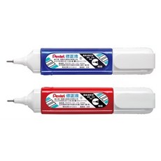 Pentel 飛龍 修正液 極細筆尖 速乾 修正文具, 1個, 12ml