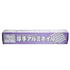 ALPHAMIC 加厚鋁箔紙 烤肉 料理用 30cm x 75m, 1個