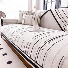 輕奢風雪尼爾沙發墊四季通用現代高端沙發坐墊防滑沙發墊2024新款皮沙發套罩蓋布巾